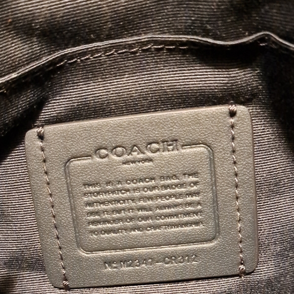 Coach Light Blue Leather Handbag - Picture 8 of 9